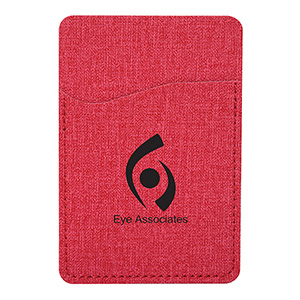 CU9450-CITY FRONT PHONE WALLET-Heathered Red